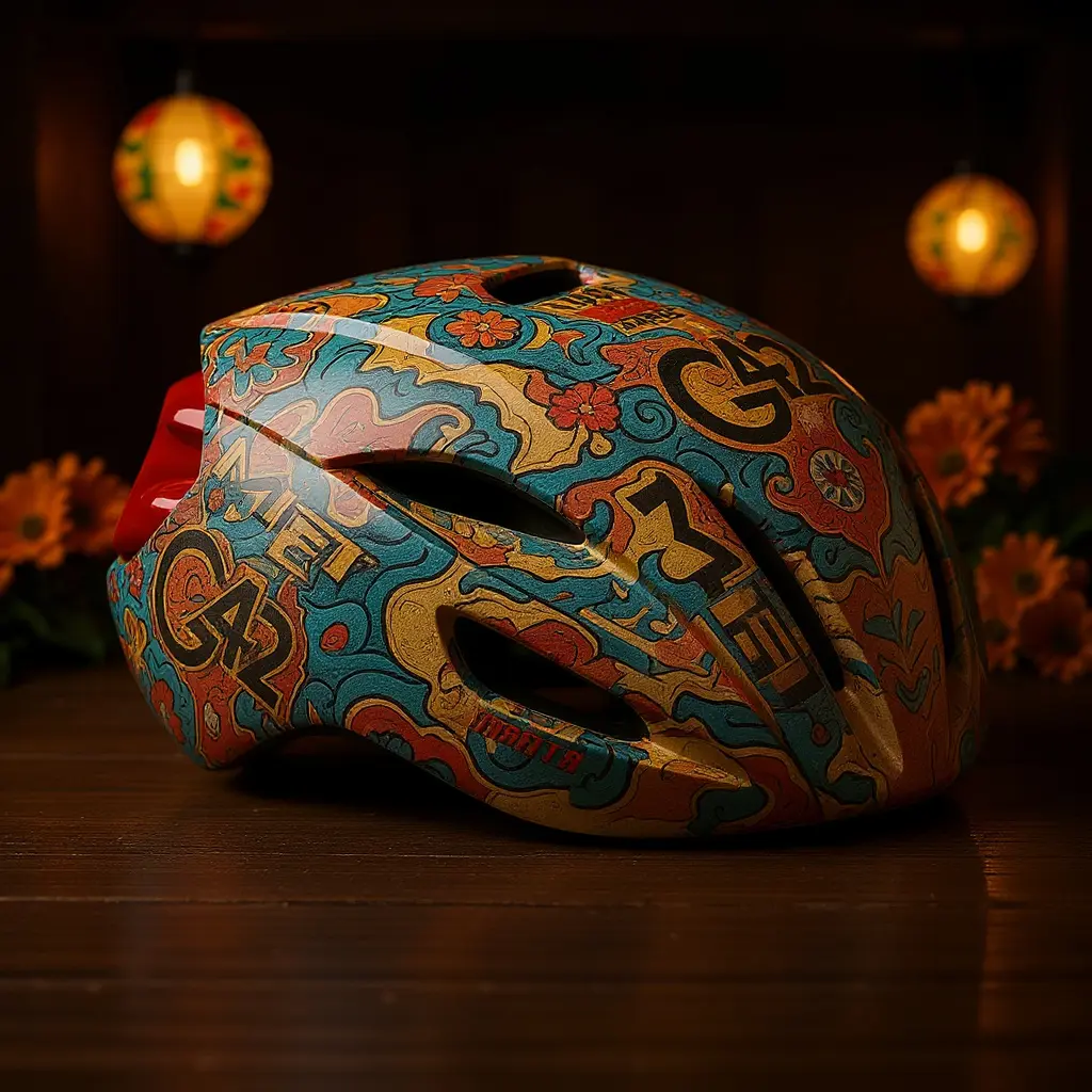 Helmet design by Hannah Wolff